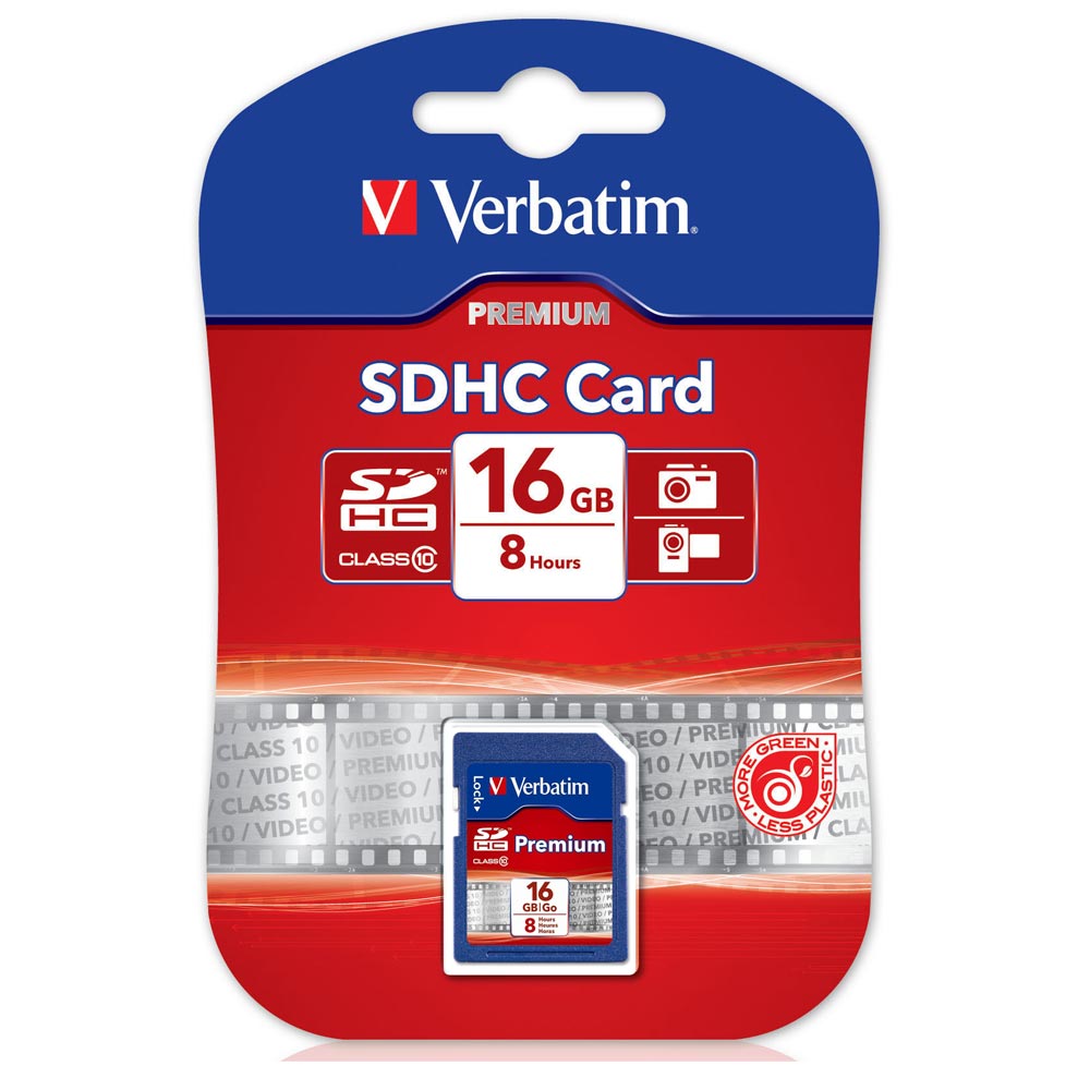 Verbatim 威寶 16GB Class10 SDHC 記憶卡