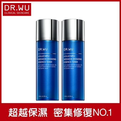 (買一送一)DR.WU玻尿酸保濕精華化妝水150mL(經典版共2入組)