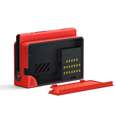[記憶卡組] 任天堂 Nintendo Switch（OLED款式）瑪利歐亮麗紅 主機+TCELL冠元512GB 遊戲專用記憶卡 product thumbnail 7