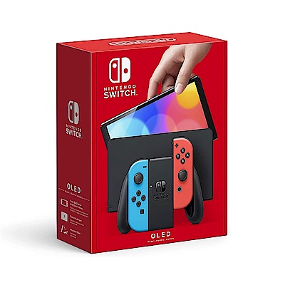 [記憶卡組]Nintendo Switch OLED 國際版主機(紅藍色)+TCELL冠元512GB 遊戲專用記憶卡 product thumbnail 2