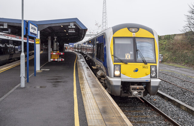 Train, Larne Harbour Railway Station