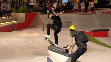 Final Masculina - A final masculina do Mundial de Skate Street, em Sharjah, Emirados Árabes.