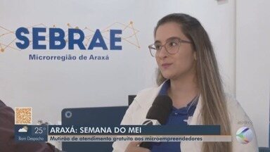 Semana do MEI: mutirão de atendimento gratuito é realizado em Araxá - Programação promovida pelo Sebrae vai até 26 de maio.