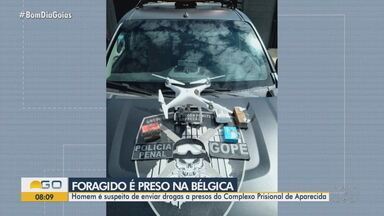 Suspeito de enviar drogas e celulares para presídio de Goiás é preso na Bélgica - Homem é suspeito de enviar drogas a presos do Complexo Prisional de Aparecida.