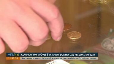 Comprar um imóvel é o maior sonho das pessoas em 2024 - Buscar novas formas de investir e reformar casa também estão entre as metas