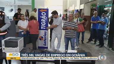 Caravana do Emprego atende moradores no Setor Pedro Ludovico em Goiânia - Veja orientações para quem está procurando trabalho.