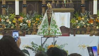 Nossa Senhora de Nazaré chega a Trindade - Imagem peregrina ficará na cidade até domingo para visitação.