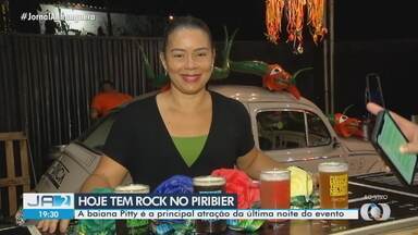 Pitty vai levar o rock para o Piribier neste sábado - A baiana é a principal atração da última noite do evento.