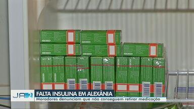 Moradores de Alexânia denunciam falta de insulina na rede de saúde - Pacientes mostram situação.