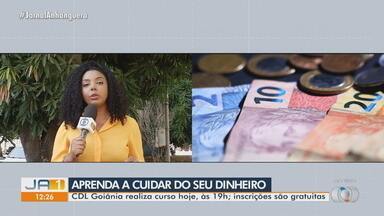 CDL Goiânia realiza curso grátis de educação financeira nesta quarta-feira (24) - Evento irá ajudar e ensinar os trabalhadores a cuidarem do próprio dinheiro.