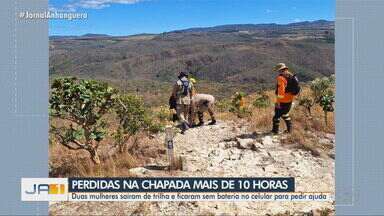 Turista conta como foi ficar mais de 10 horas perdida em trilha na Chapada dos Veadeiros - Duas mulheres saíram da trilha e ficaram sem bateria no celular para pedir ajuda. Elas foram resgatadas.