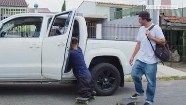 Skate Para Todos - O paraskatista Felipe Nunes vem se destacando entre os profissionais e ganhando reconhecimento mundial, sendo apadrinhado pelo ícone do skate Tony Hawk.