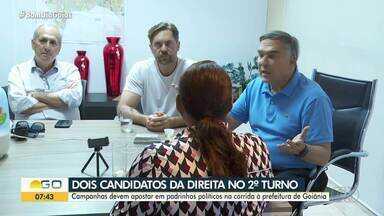 Eleições 2024: Resultado do primeiro turno mostra direita forte, em Goiânia - Campanhas devem apostar em padrinhos políticos na corrida à prefeitura de Goiânia.