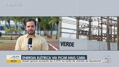 Aneel aprovou reajuste da energia elétrica no país - Com aumento, a conta de energia deve pesar mais no orçamento familiar.