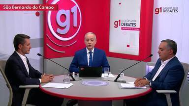 Eleições São Bernardo: Alex Manente e Marcelo Lima em debate do 2º turno; veja íntegra - Candidatos participaram do debate promovido pelo g1 nesta quinta-feira (17).