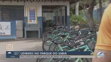 Udibikes busca parceria para seguir com o projeto no Parque do Sabiá em Uberlândia - Projeto disponibiliza bicicletas para uso gratuito.