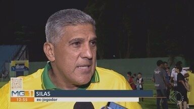 Esporte: Careca, Paulo Isidoro e outros craques participam de amistoso em Uberaba - Times de estrelas enfrentou equipe da Liga Uberabense de Futebol em jogo-festa.