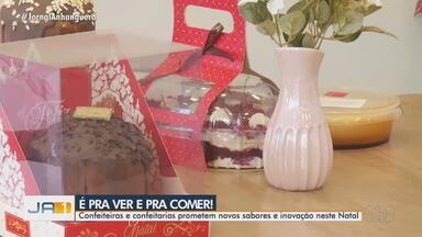 Confeiteiras e confeitarias prometem novos sabores e inovação neste Natal - Confeitarias de Goiânia já estão a todo vapor.