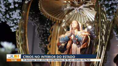 Círios no interior do estado: domingo tem manifestações religiosas em cidades do Pará - Círios no interior do estado: domingo tem manifestações religiosas em cidades do Pará