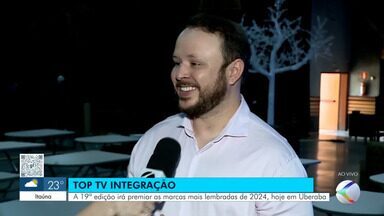 Top TV Integração 2024 premia nesta sexta-feira (6) as marcas mais lembradas em Uberaba - A festa de premiação será realizada no Centro de Eventos da Associação Brasileira dos Criadores de Zebu (ABCZ), a partir das 19h30.