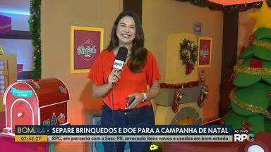 Separe brinquedos e doe para a campanha de Natal - RPC, em parceria com o Sesc-PR, arrecada itens novos e usados em bom estado.