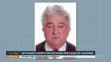 Advogado é morto em discussão por causa de cachorro - Atirador fugiu de carro após os disparos.