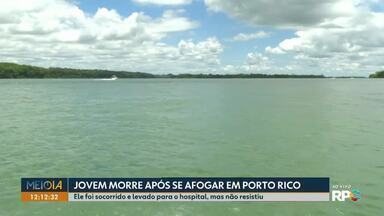 Jovem morre após se afogar em Porto Rico - Ele foi socorrido e levado para o hospital, mas não resistiu.