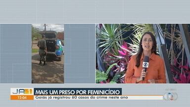 Preso suspeito por matar namorada em Formosa - Goiás registrou 60 casos de feminicídio este ano.