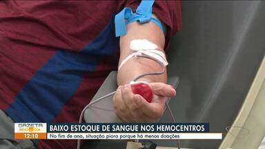 Homecentros registram baixa estoque de sangue; saiba como ajudar - Assista a seguir.