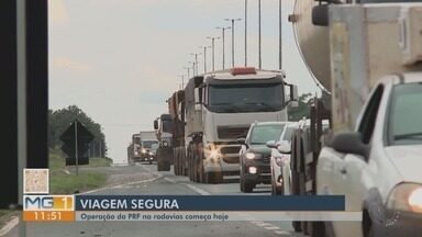 Operação da PRF intensifica segurança nas rodovias da região durante o Natal - Movimento deve aumentar a partir desta sexta-feira (20).