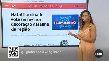 Natal Iluminado: vote na melhor decoração natalina da região no g1 da Vanguarda - Veja o vídeo exibido no Link Vanguarda.