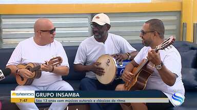 Grupo Insamba é destaque no Bom Dia Sábado - Grupo Insamba é destaque no Bom Dia Sábado