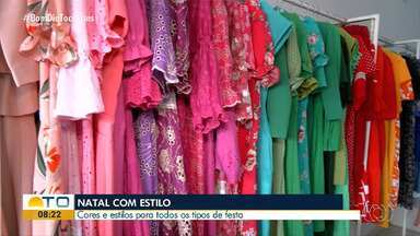 Comércio de Palmas prepara coleções de roupas para o Natal - Comércio de Palmas prepara coleções de roupas para o Natal