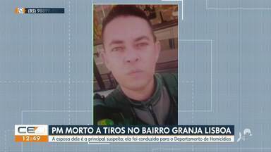 PM morto a tiros na Granja Lisboa  - Confira mais notícias em g1.globo.com/ce