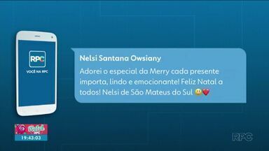 Natal RPC: cada presente importa! - Telespectadores comentam sobre a produção especial da RPC que mostra a jornada da bolinha mais querida neste Natal.