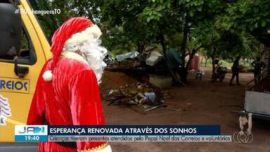 Crianças que enviaram cartas ao Papai Noel dos Correios conseguem realizar sonhos de natal - Crianças que enviaram cartas ao Papai Noel dos Correios conseguem realizar sonhos de natal