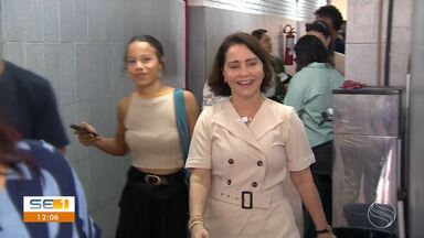 Prefeita de Aracaju visita escolas da capital - Prefeita de Aracaju visita escolas da capital