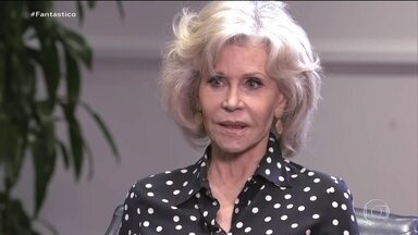 Jane Fonda: 'É hora de aumentar o ativismo, o que significa apelar pra desobediência civil - Desde outubro, a atriz foi presa quatro vezes, sempre pelo mesmo motivo: a participação em protestos contra as mudanças climáticas.