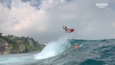 Explorando Uluwatu - De Keramas para Uluwatu, onde Medina aproveita para treinar e curtir com os amigos.