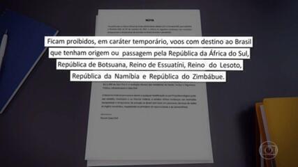 Casa Civil confirma proibição da entrada de visitantes de seis países africanos por causa da ômicron