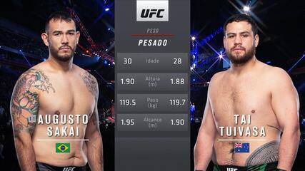 UFC 269 - Augusto Sakai x Tai Tuivasa