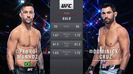 UFC 269 - Pedro Munhoz x Dominick Cruz