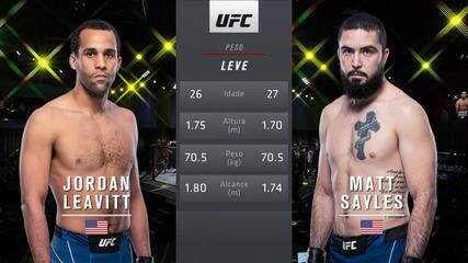 UFC Lewis x Daukaus - Jordan Leavitt x Matt Sayles