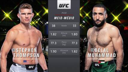 UFC Lewis x Daukaus - Stephen Thompson x Belal Muhammad