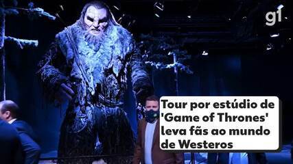 Tour por estúdio de 'Game of Thrones' leva fãs ao mundo de Westeros