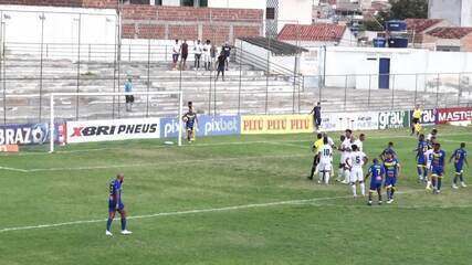 Gols de Caruaru City 2 x 1 Retrô