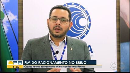 Cagepa retorna abastecimento integral em três cidades do Brejo da Paraíba