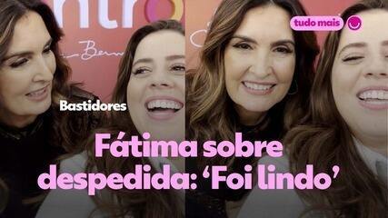 Fátima Bernardes fala sobre despedida do 'Encontro'