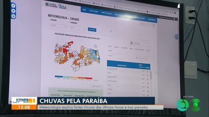 Meteorologista explica fortes chuvas na Paraíba e traz previsão para próximos dias