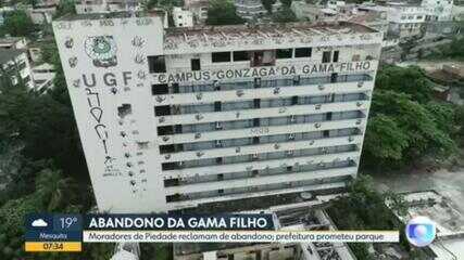 Moradores de Piedade reclamam do abandono da Gama Filho